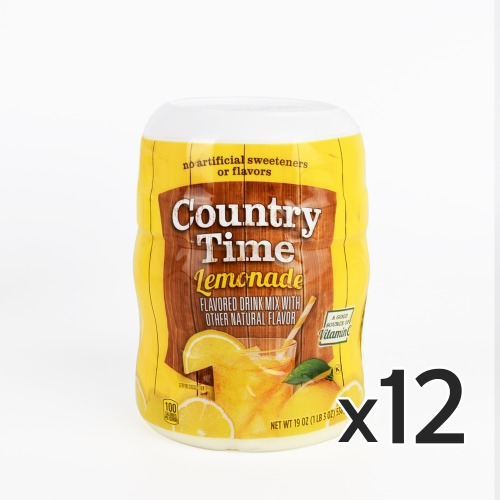 컨츄리타임 레몬에이드 585g 1박스(12개)