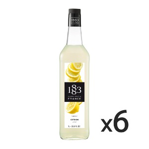 1883 레몬시럽 1000ml 1박스 (6개)