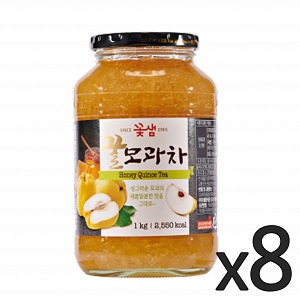 꽃샘 꿀모과차 1kg 1박스 (8개)