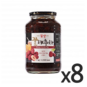 꽃샘 꿀대추차 1kg 1박스 (8개)