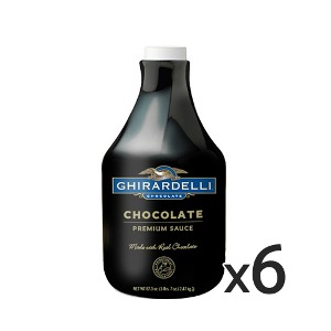 기라델리 초콜릿 소스 2.47kg 1박스 (6개)