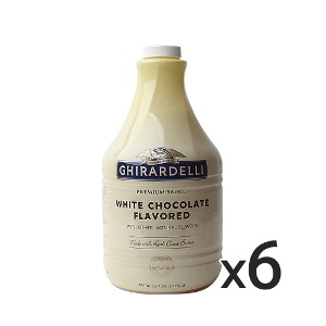 기라델리 화이트 초콜릿 소스 2.47kg 1박스 (6개)