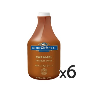 기라델리 카라멜 소스 2.47kg 1박스 (6개)